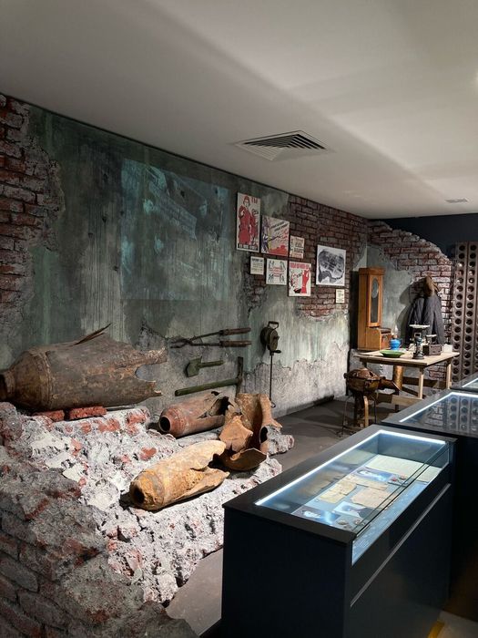 Посещение Музея истории "ГАЗ", Инсталляция, погружающая в эпоху Великой Отечественной войны.
